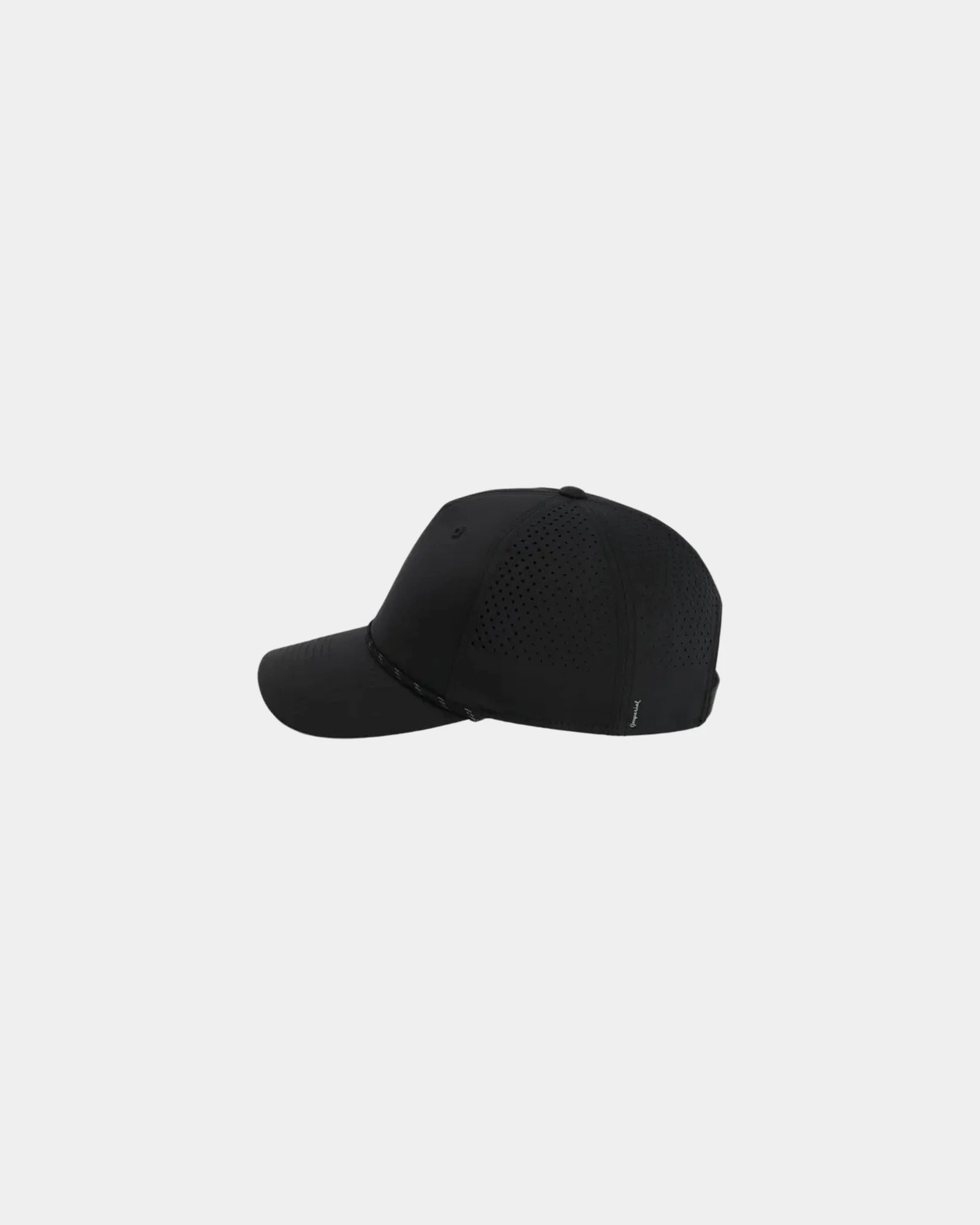Custom perforated rope cap Imperial Dyno Lab Series - Black