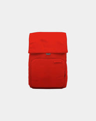 Custom polyester camera backpack with dividers - Poppy Red