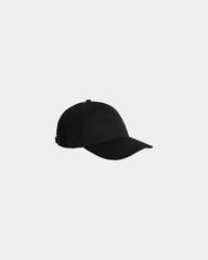 Custom cotton canvas six-panel baseball cap UPF 50+ - Black