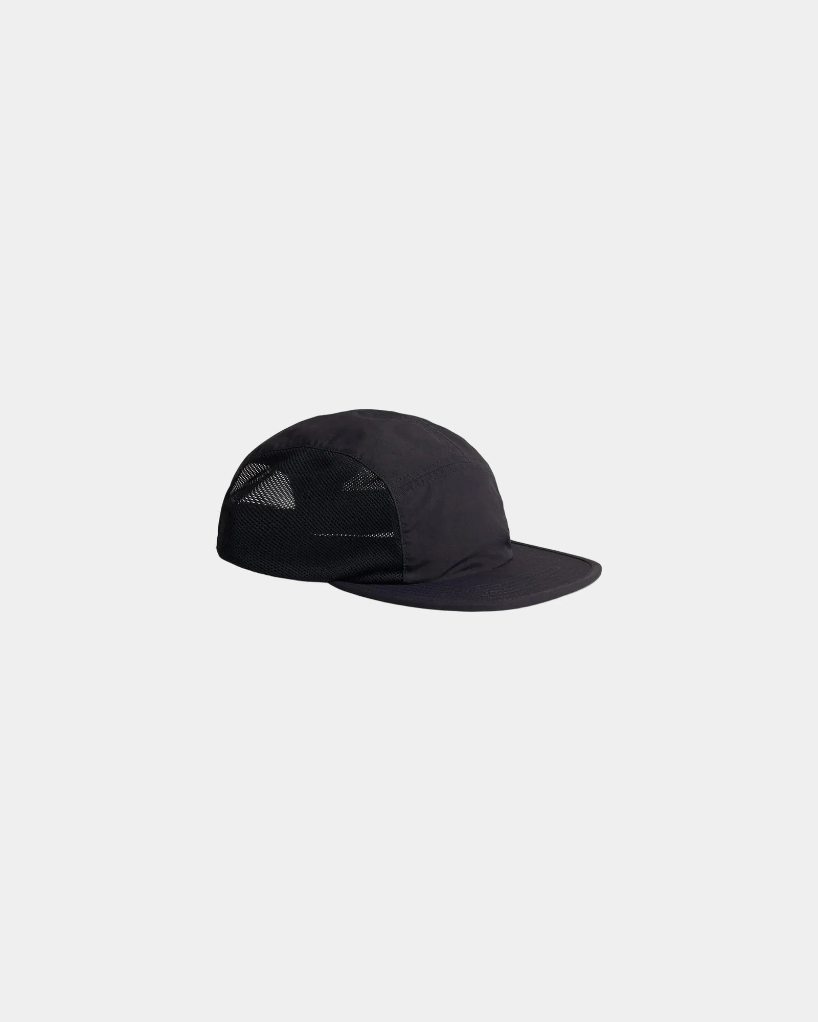 Custom recycled five-panel performance cap UPF 50+ - Navy