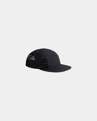 Custom recycled five-panel performance cap UPF 50+ - Navy