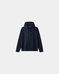 Custom recycled polyester full-zip hoodie for teams - True Navy
