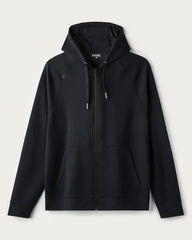 Custom recycled polyester full-zip hoodie for teams - 4