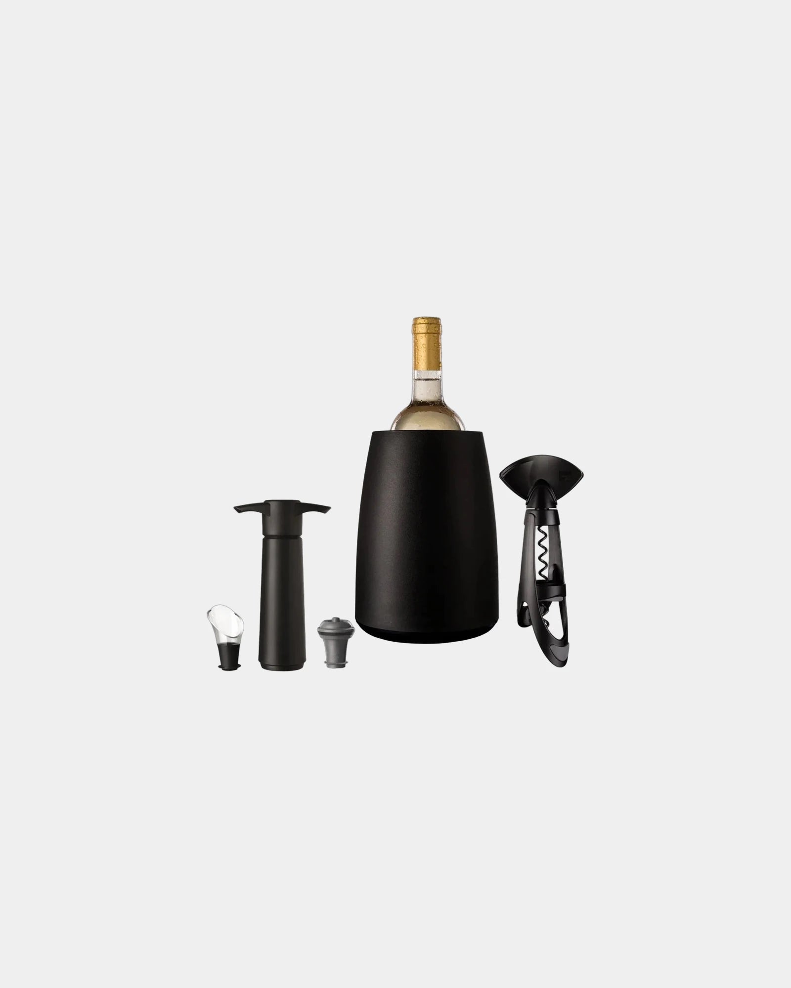 Custom stainless steel wine accessory set 5-piece - 1