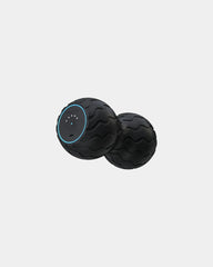 Custom vibrating massage roller with carrying pouch - Black