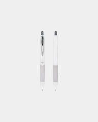 Custom 0.7mm gel pen with smooth UNI-BALL Super Ink - Black
