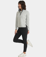 Custom reversible quilted women's pullover jacket - 3