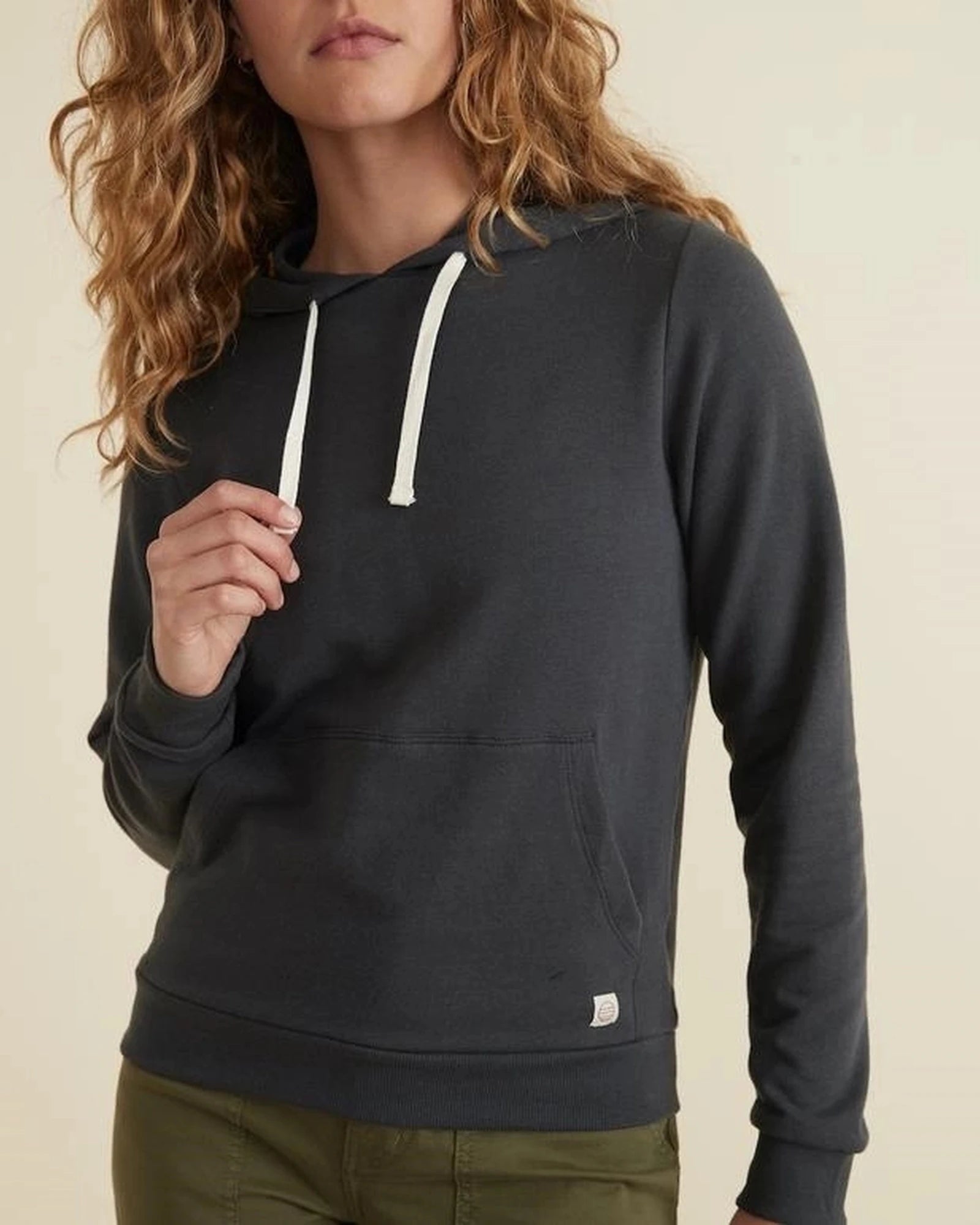 Custom sustainable women's pullover hoodie Marine Layer - 2