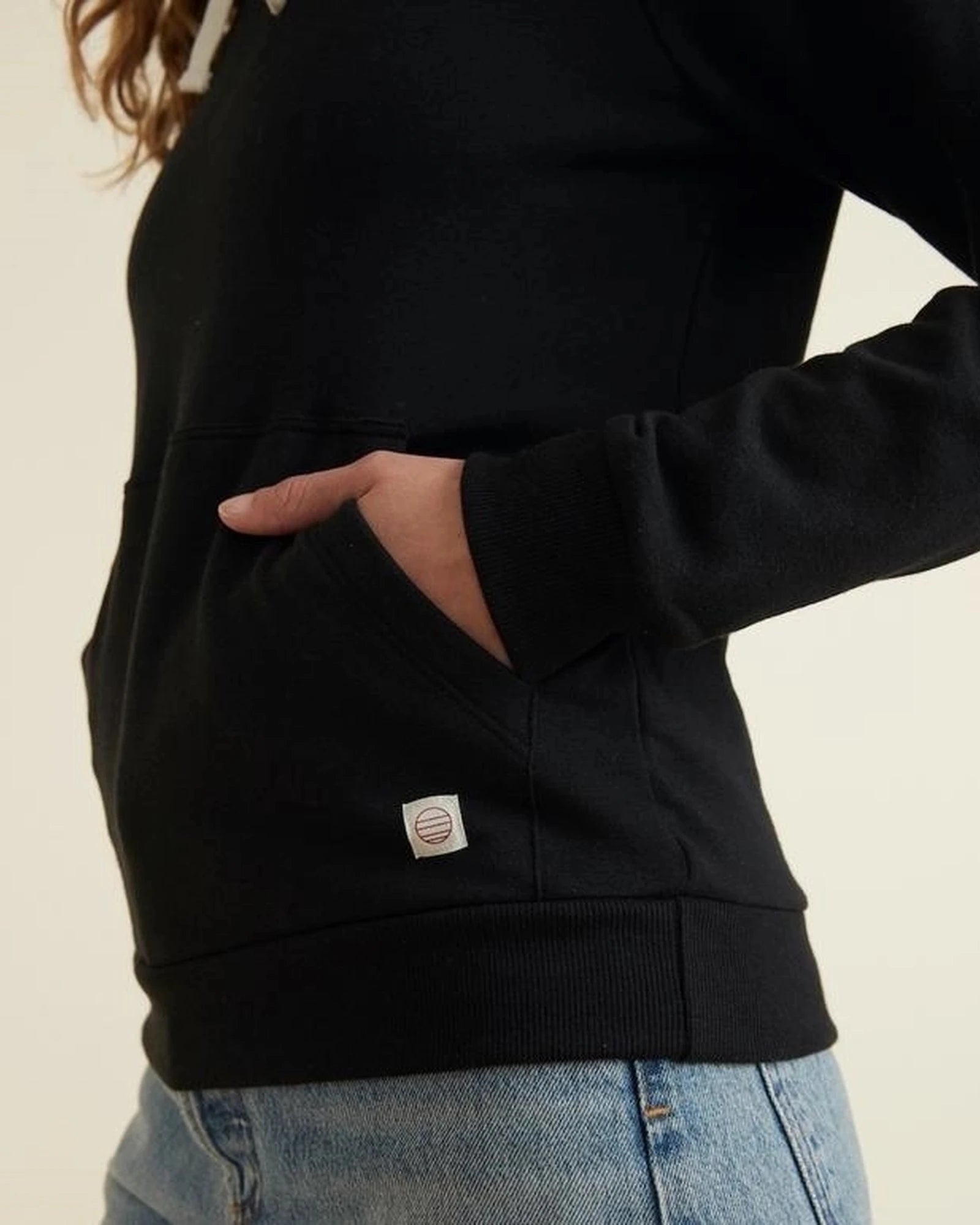 Custom sustainable women's pullover hoodie Marine Layer - 5