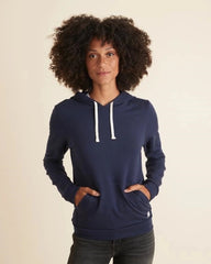 Custom sustainable women's pullover hoodie Marine Layer - 1