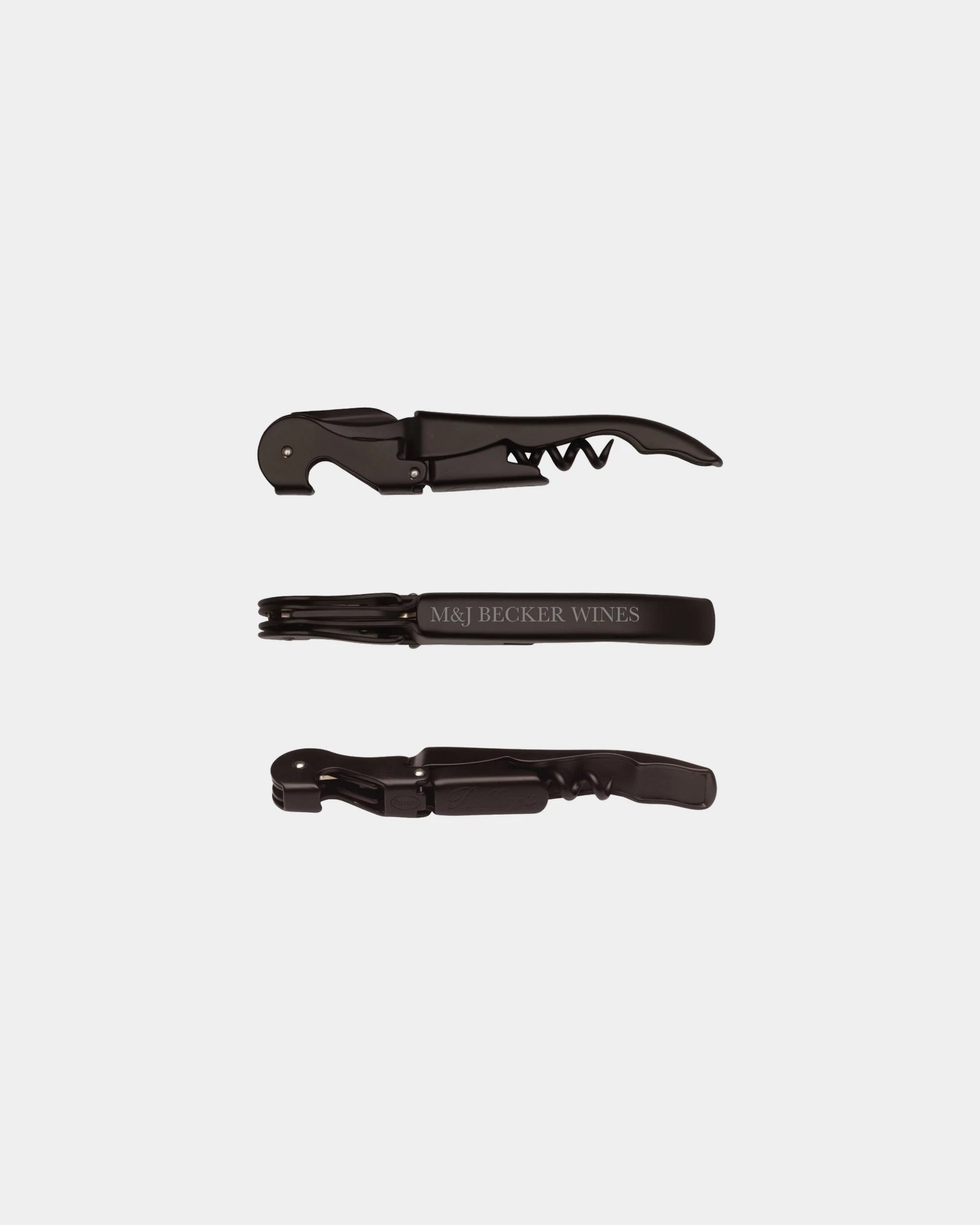 Custom stainless steel Pulltap's Premium corkscrew - Matte Black
