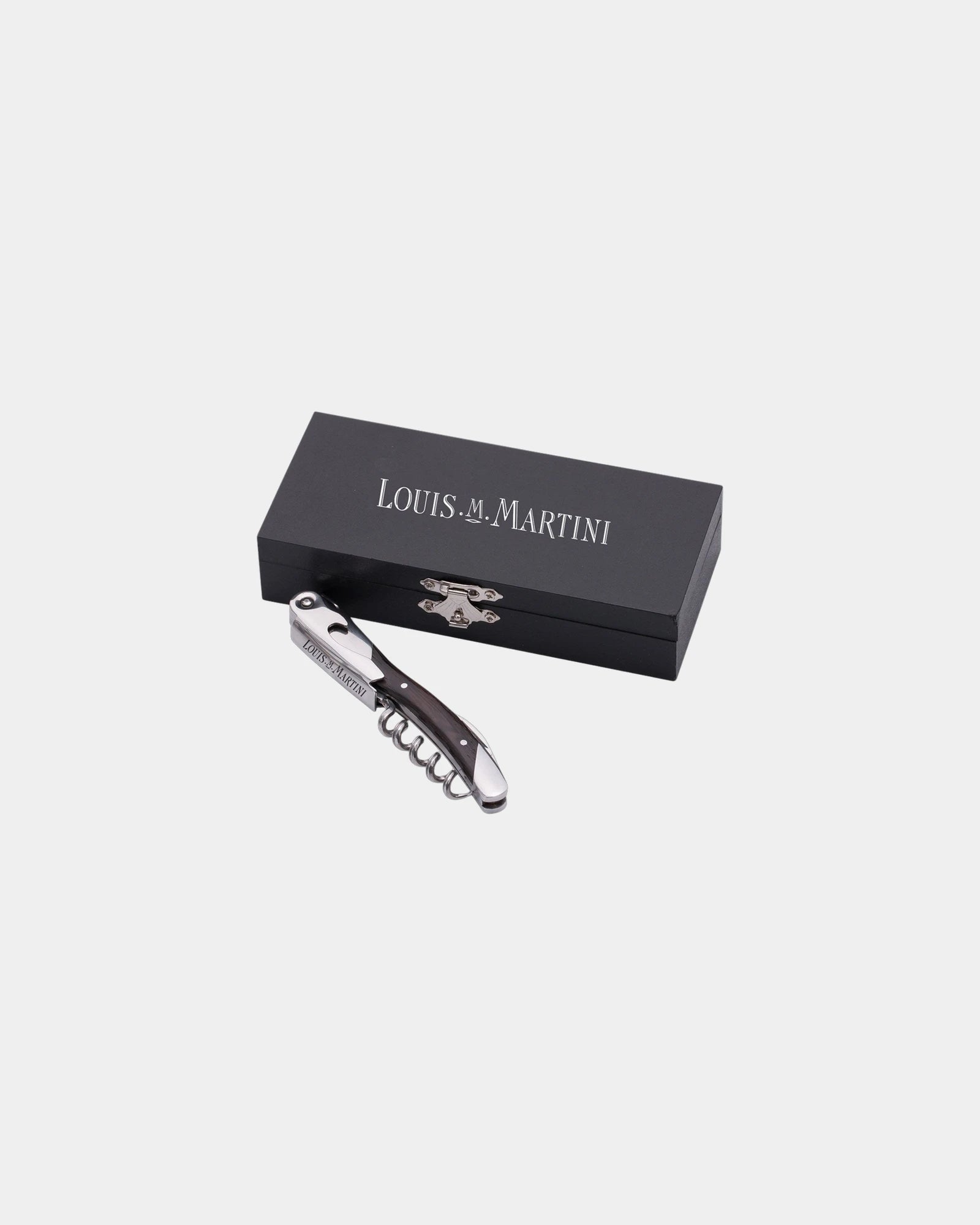 Custom Laguiole corkscrew in gift box - Blackwood