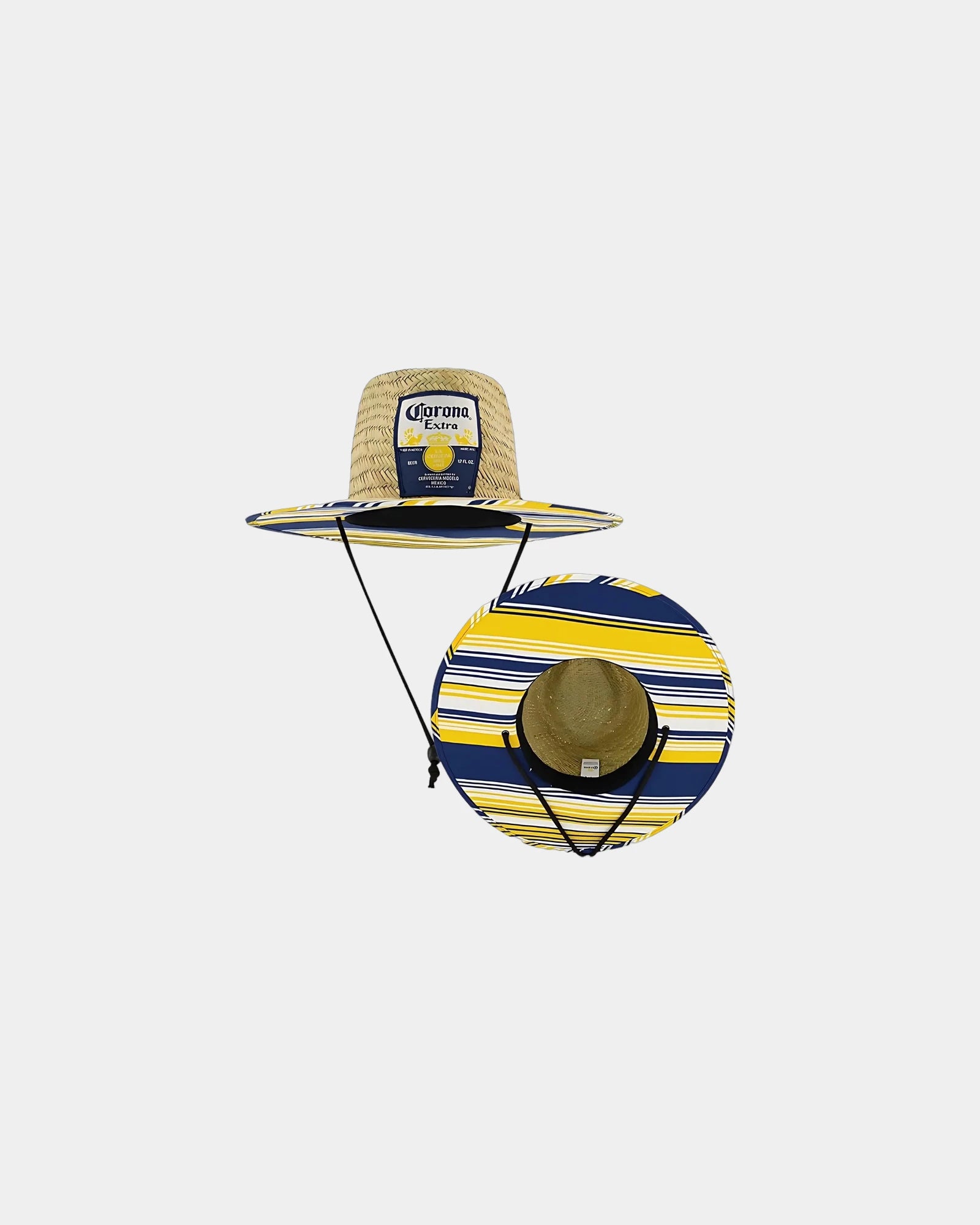 Custom straw lifeguard hat with embroidered logo - 2