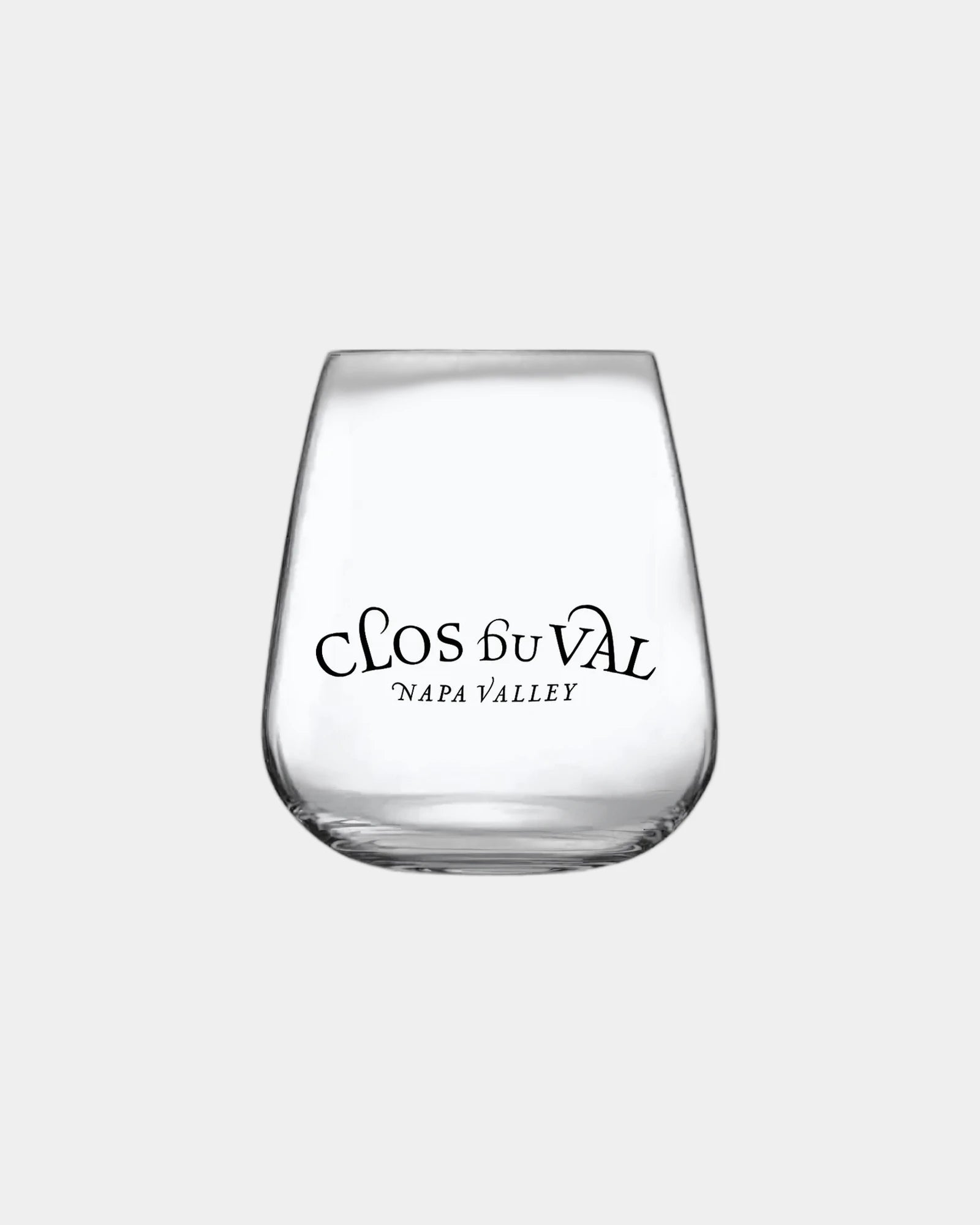 Custom Italian crystal wine glass gift set, 15.2 oz - Clear