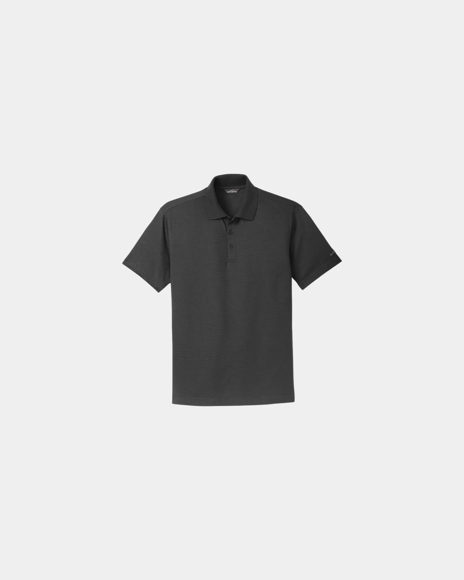 Custom Eddie Bauer performance polo with UPF 30 - Black