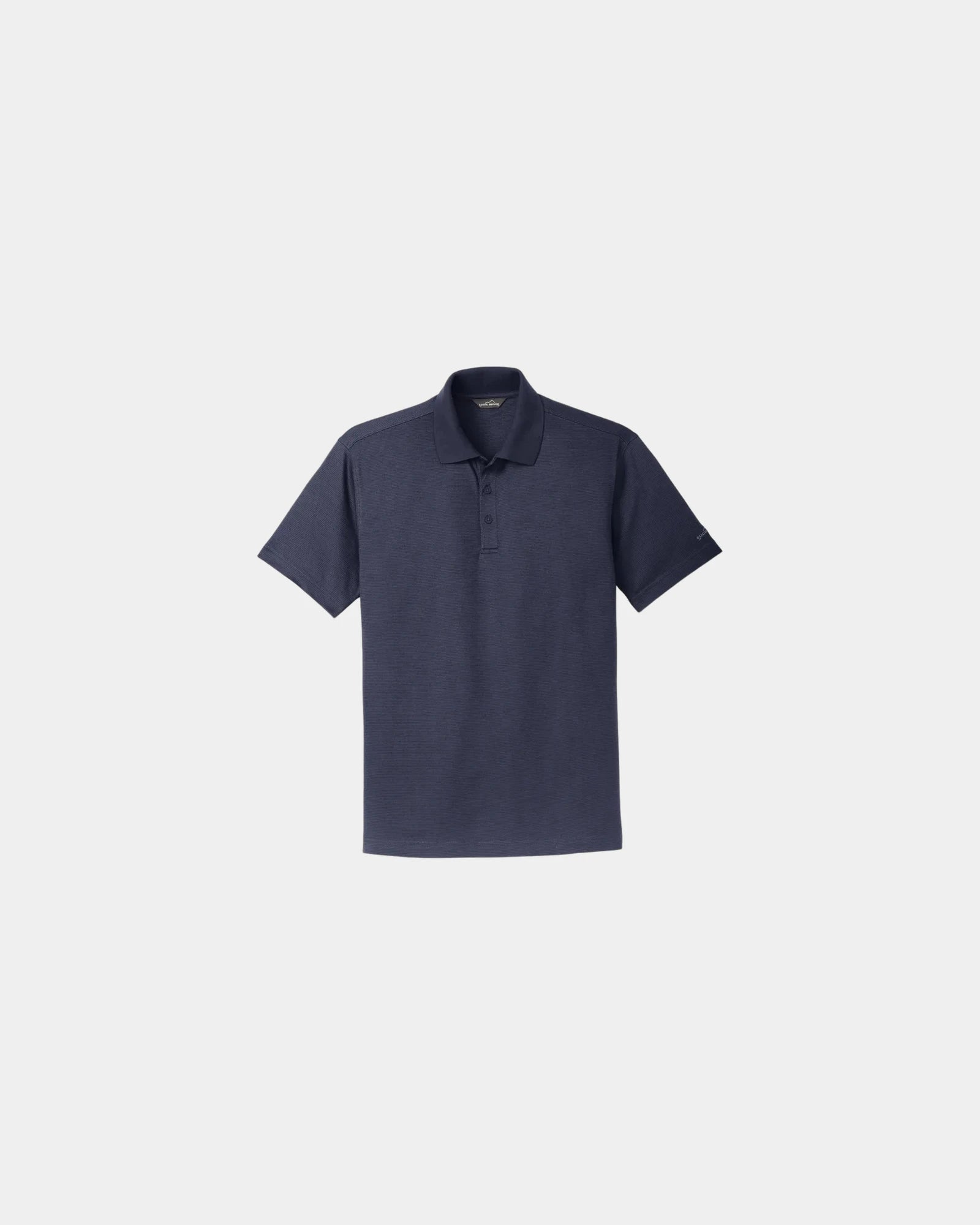 Custom Eddie Bauer performance polo with UPF 30 - Navy Blue