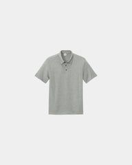 Custom Tentree TreeBlend polo with 4-way stretch - Gray
