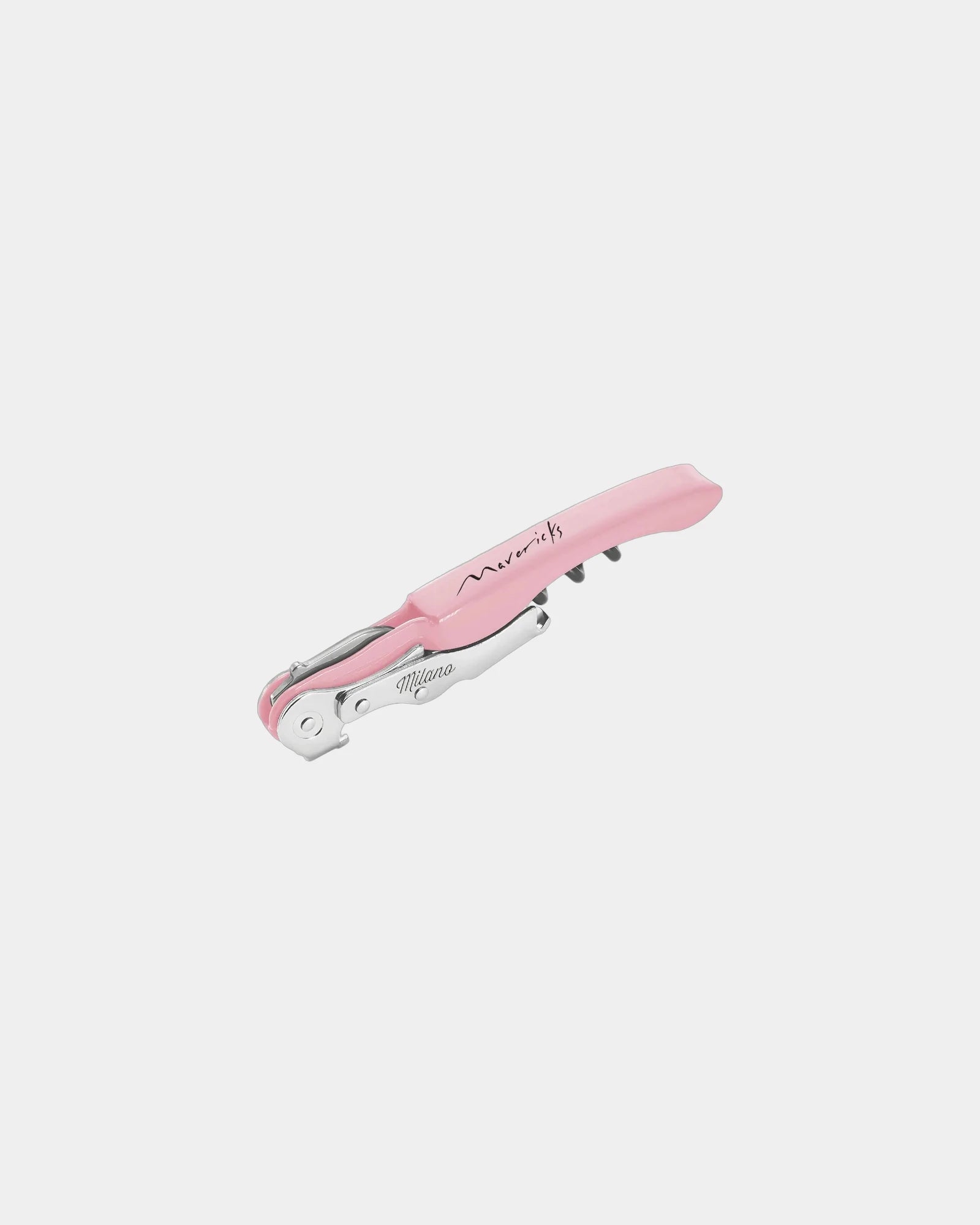 Custom stainless steel Milano Plus corkscrew - Pink