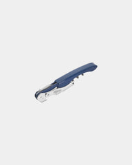 Custom stainless steel Milano Plus corkscrew - Blue