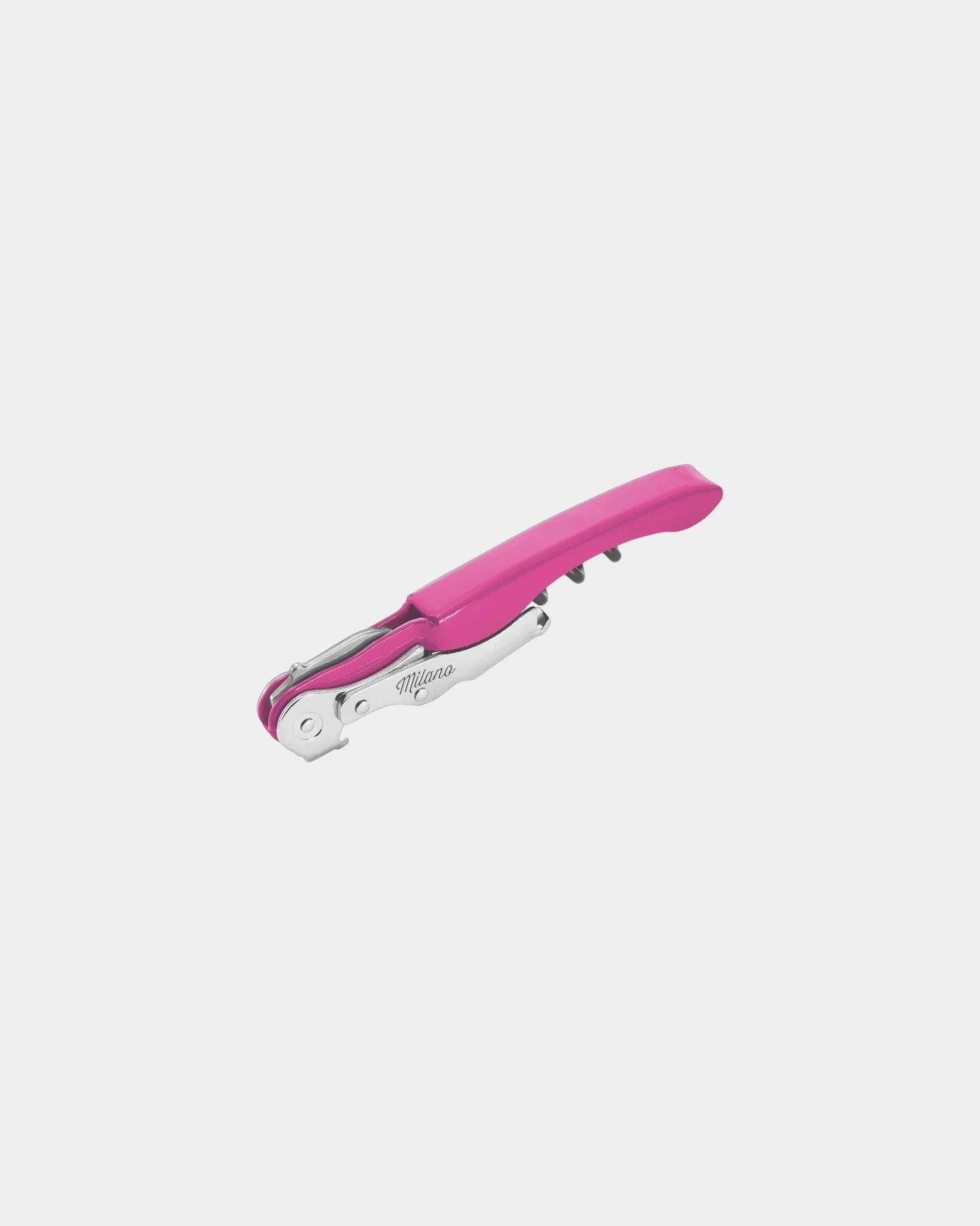 Custom stainless steel Milano Plus corkscrew - Magenta