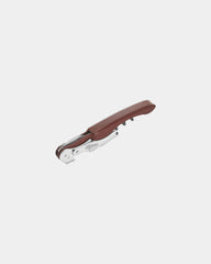 Custom stainless steel Milano Plus corkscrew - Brown