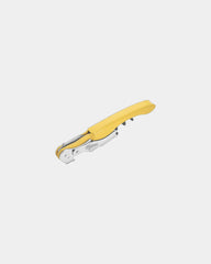 Custom stainless steel Milano Plus corkscrew - Yellow