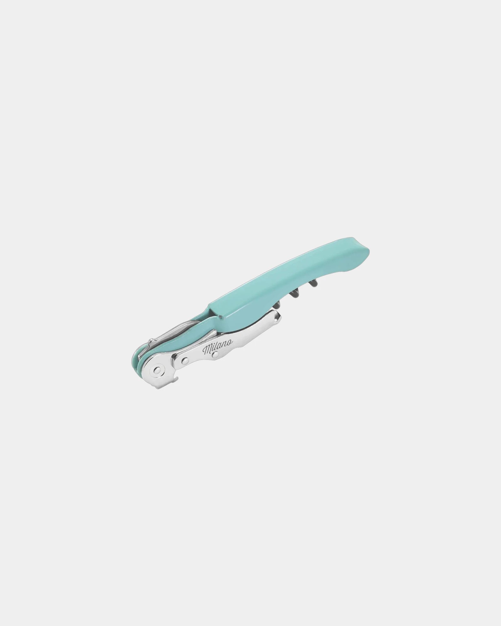 Custom stainless steel Milano Plus corkscrew - Light Green