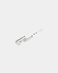 Custom stainless steel Milano Plus corkscrew - White