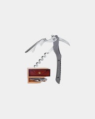 Custom stainless steel waiter's corkscrew with gift box - Bronze Aluminum