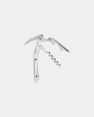 Custom stainless steel waiter's corkscrew with gift box - Natural Aluminum