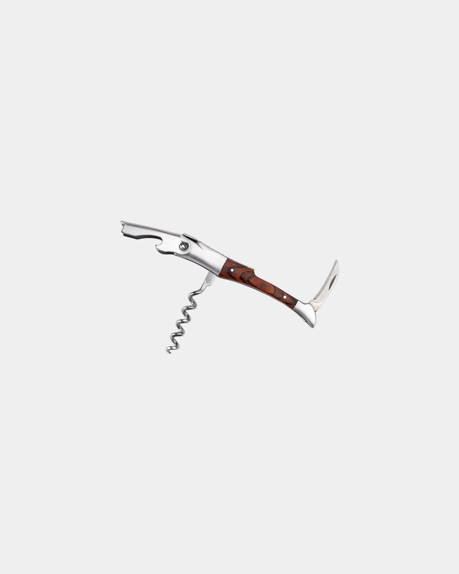 Custom stainless steel Laguiole California corkscrew - 3