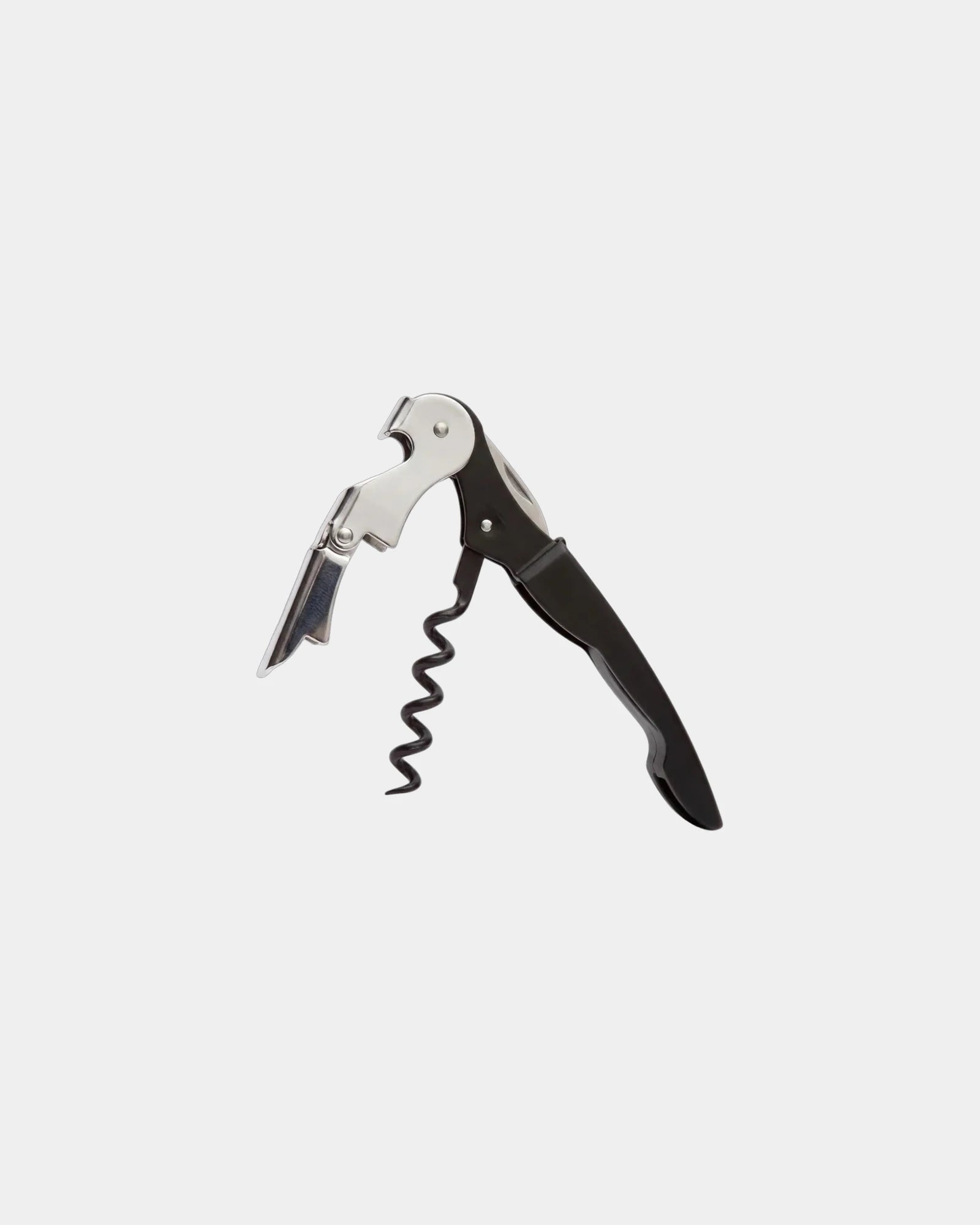 Custom stainless steel waiter's corkscrew tool - 3
