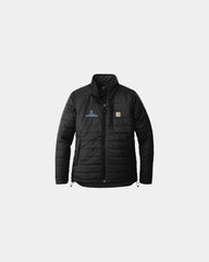 Custom nylon Carhartt Women's Gilliam rain jacket - Black