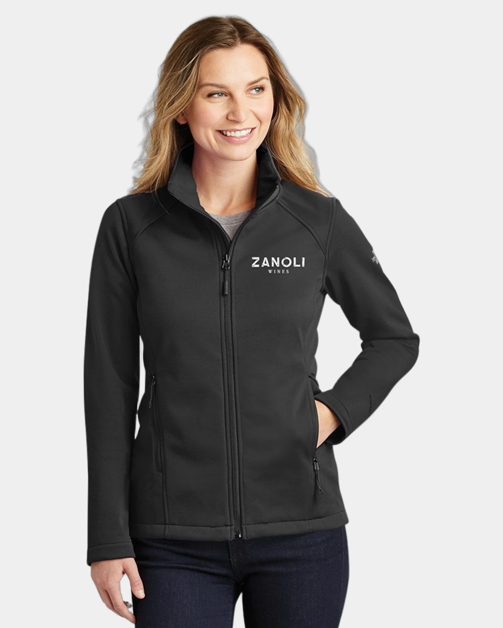 Custom polyester The North Face Ridgewall jacket - Black