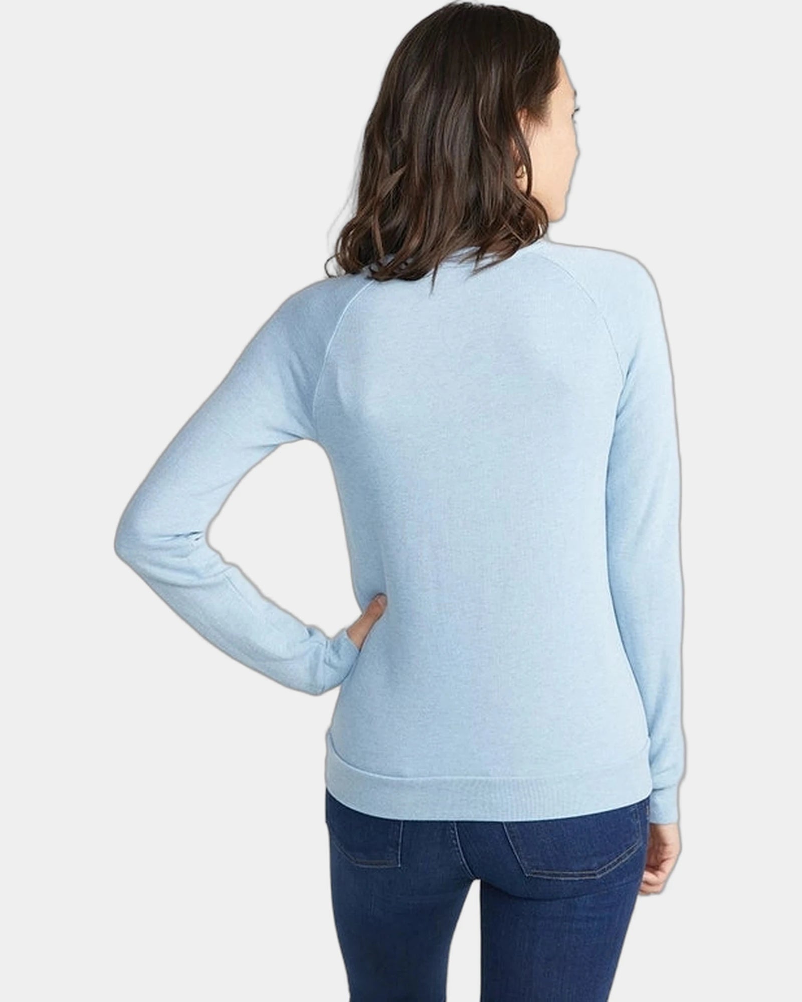 Custom dyed sherpa crew pullover for women's teams - 4