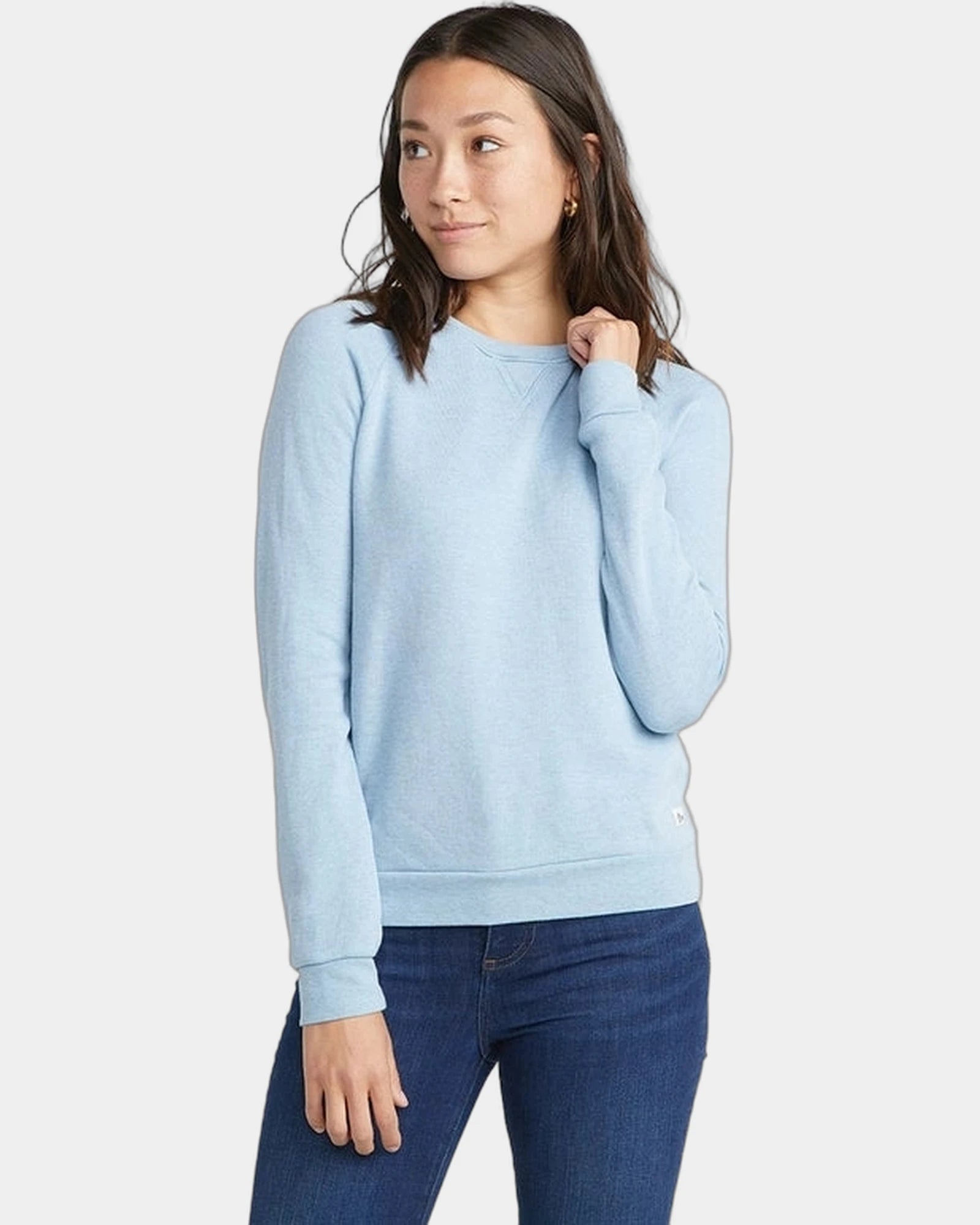 Custom dyed sherpa crew pullover for women's teams - 2