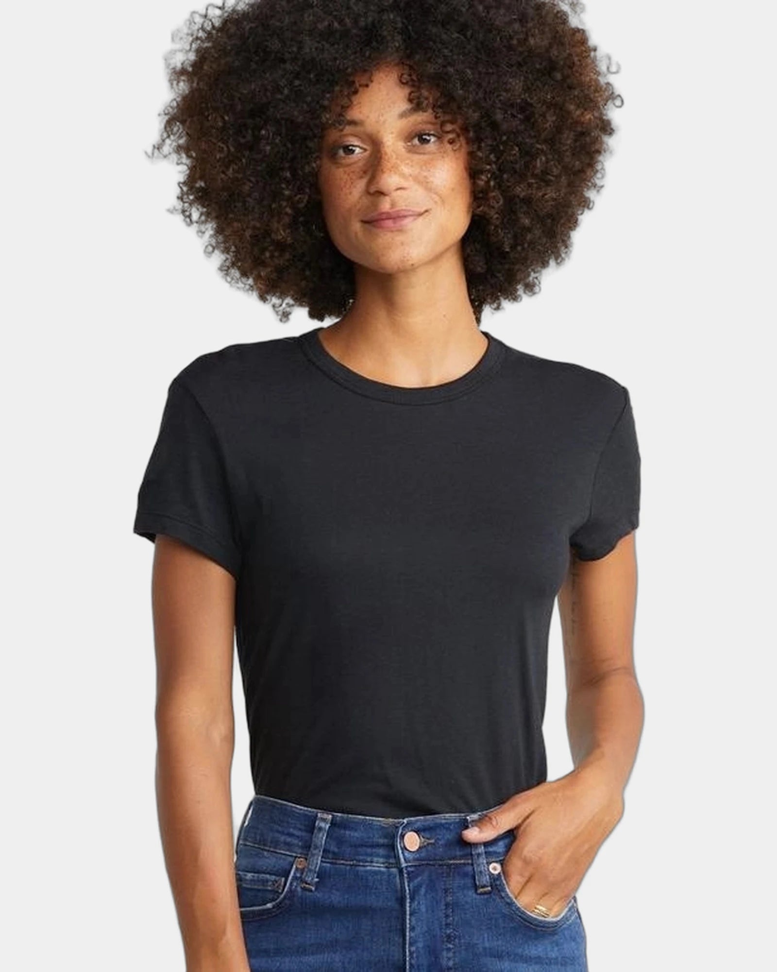 Custom soft women's crew neck t-shirt for teams - 3