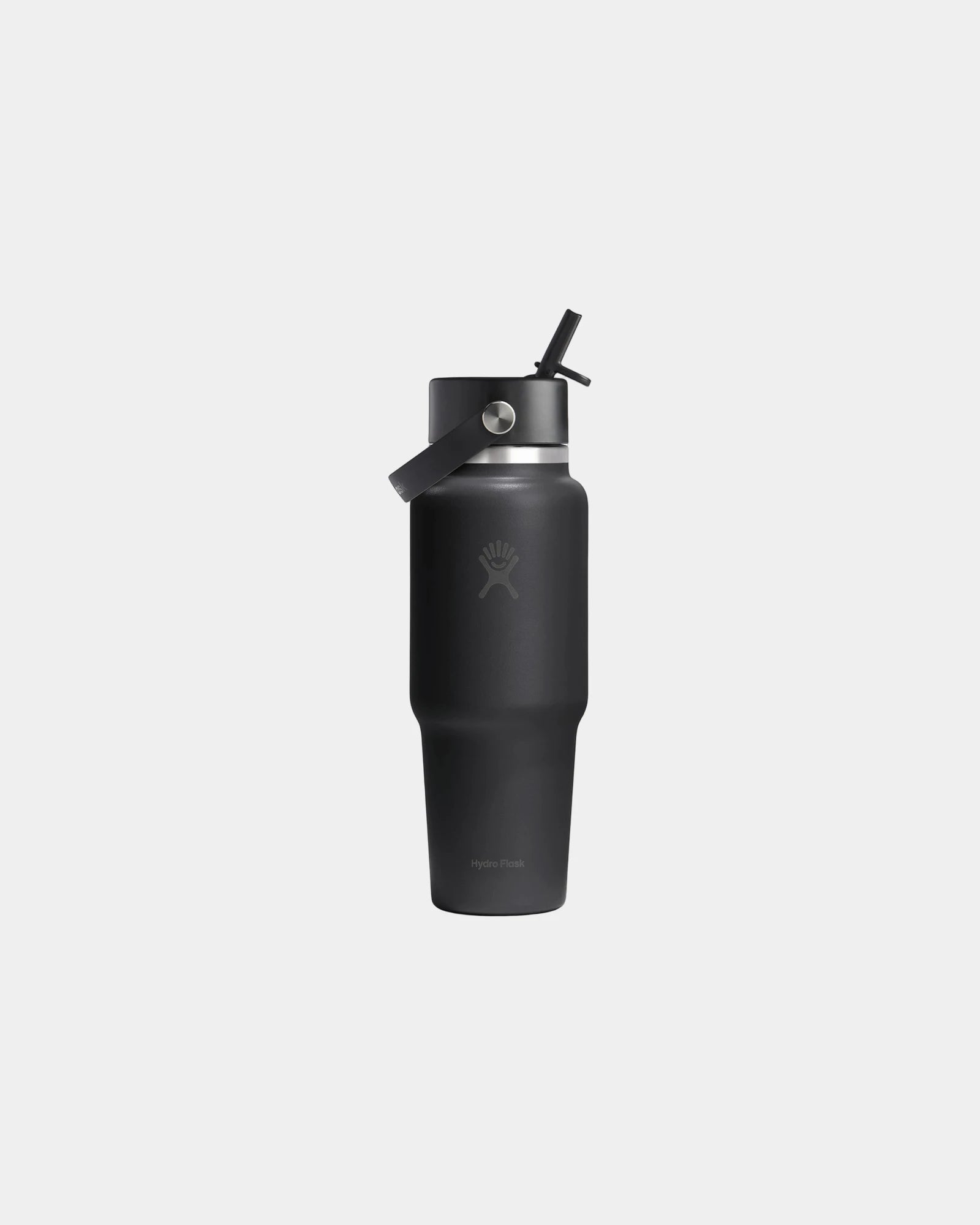 Custom Hydro Flask 32 oz Wide Mouth Travel Bottle - Black