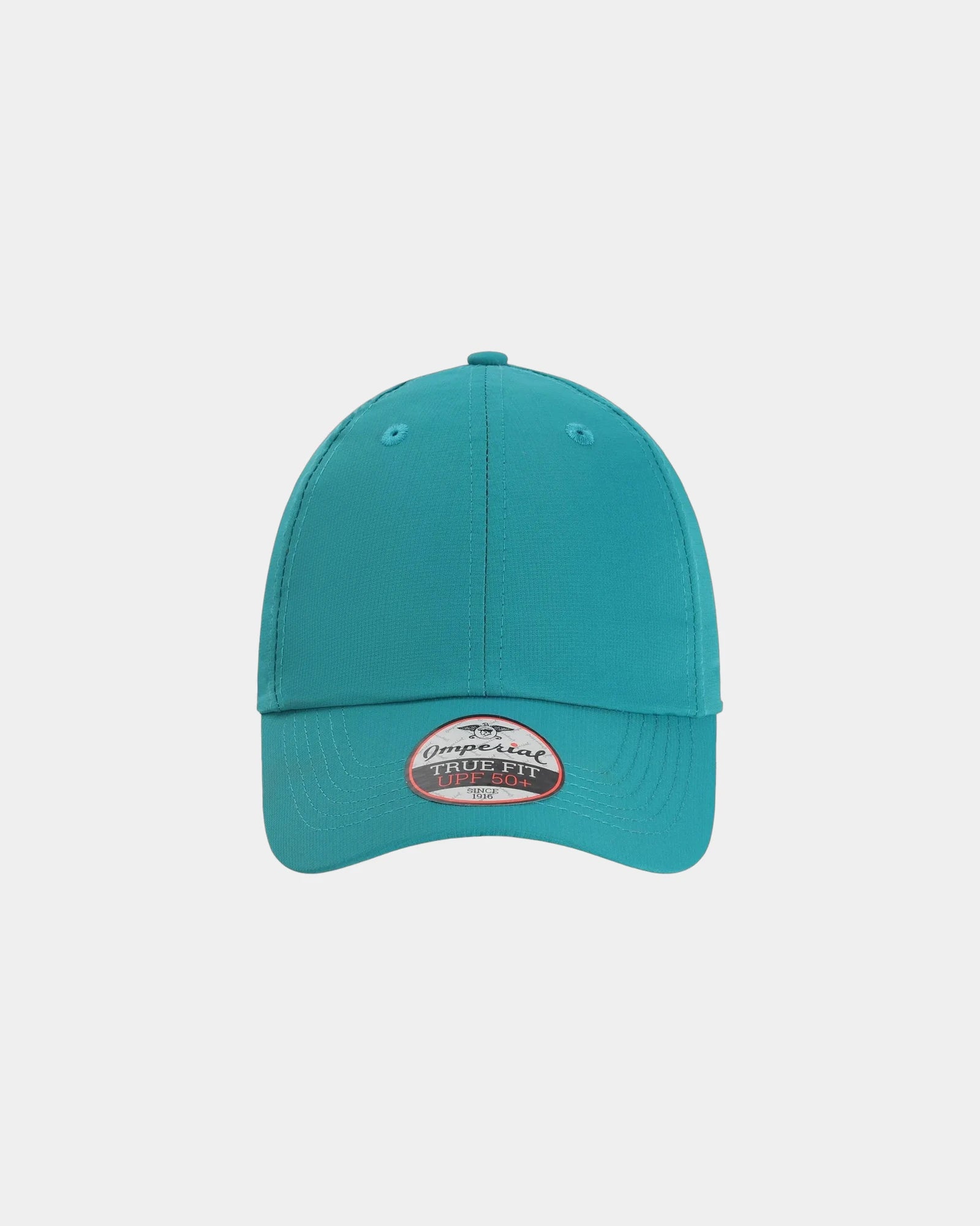Custom recycled polyester performance cap UPF 50+ - Cerulean Blue