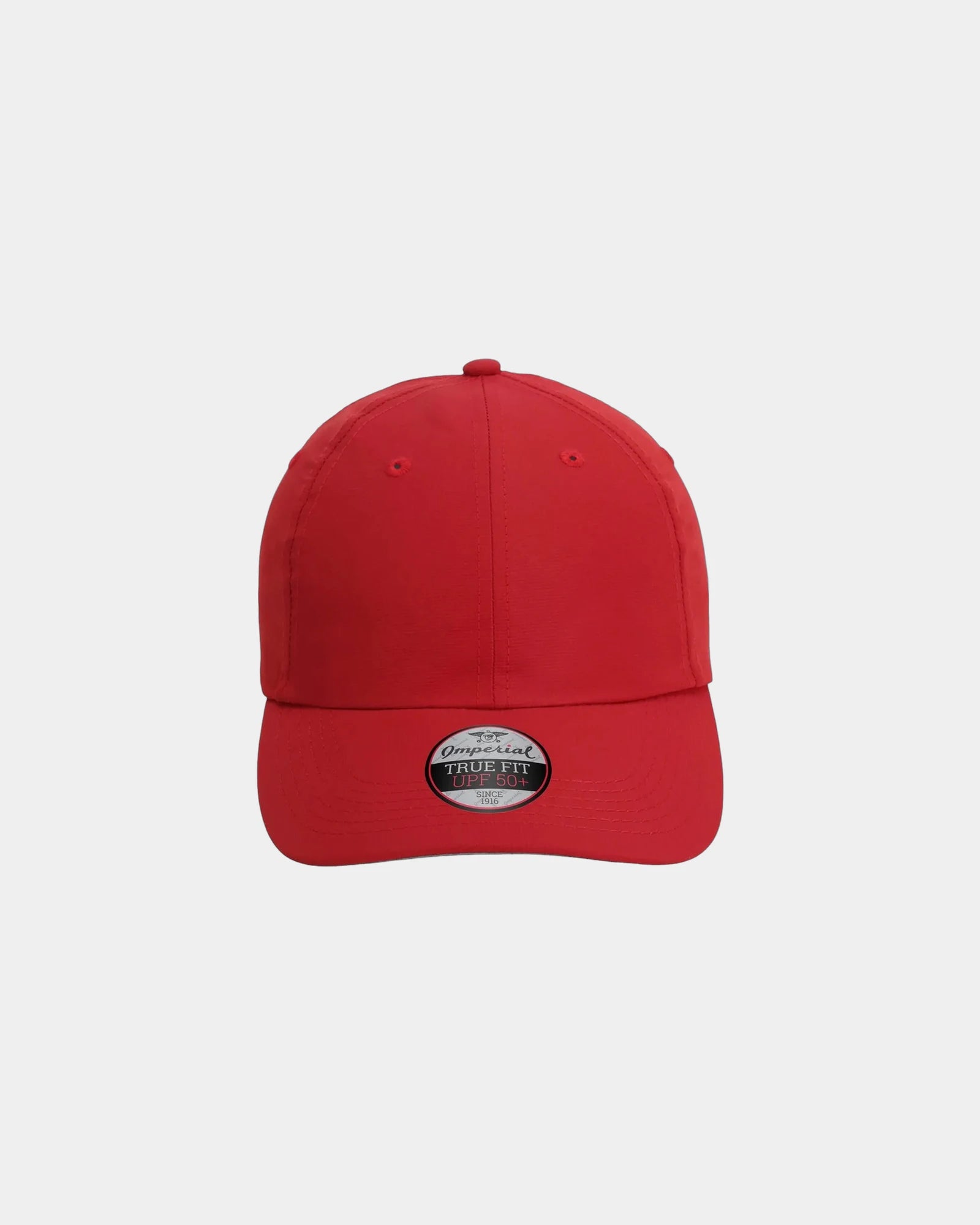 Custom recycled polyester performance cap UPF 50+ - Cardinal