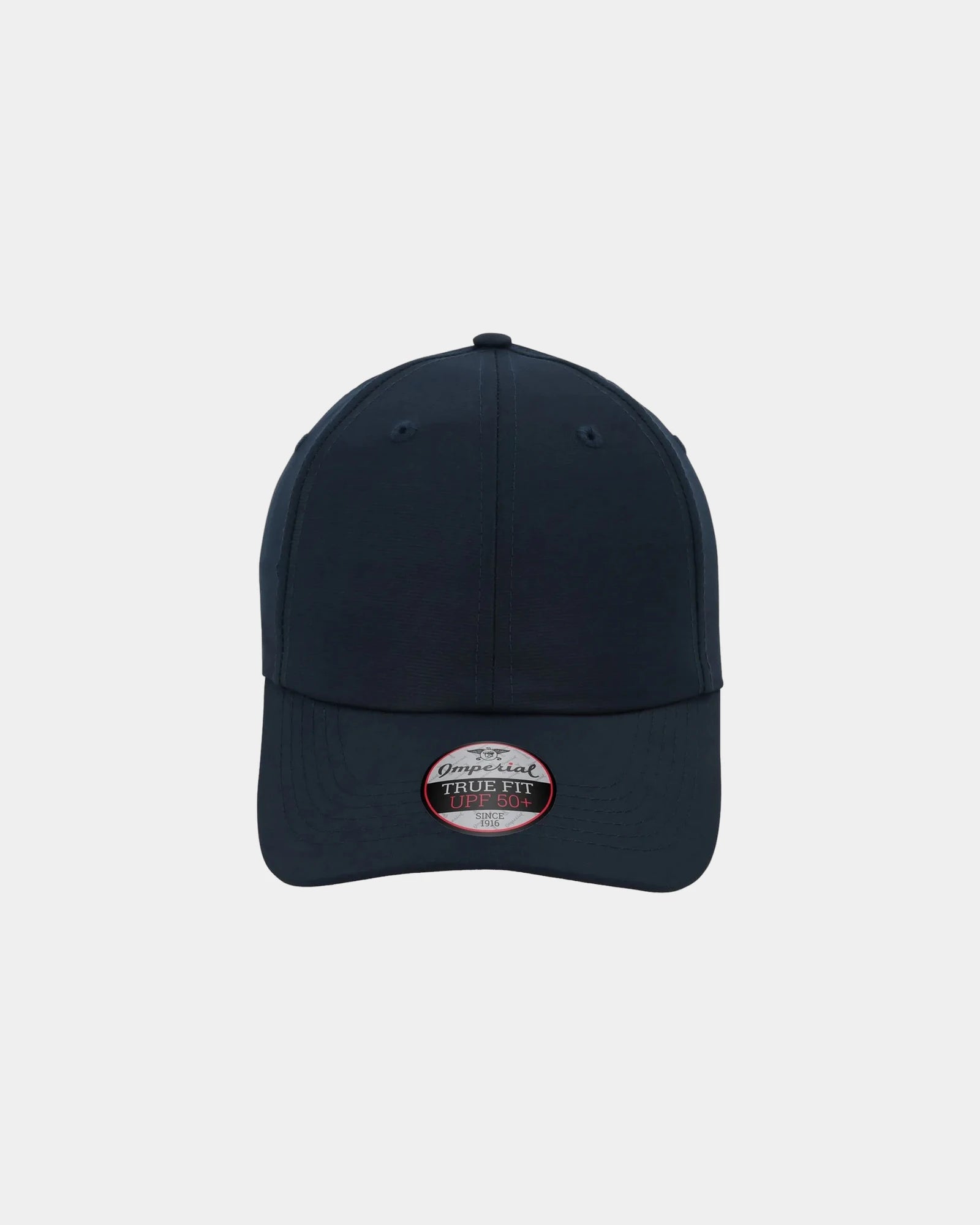 Custom recycled polyester performance cap UPF 50+ - True Navy