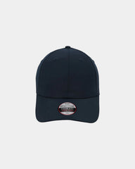 Custom recycled polyester performance cap UPF 50+ - True Navy