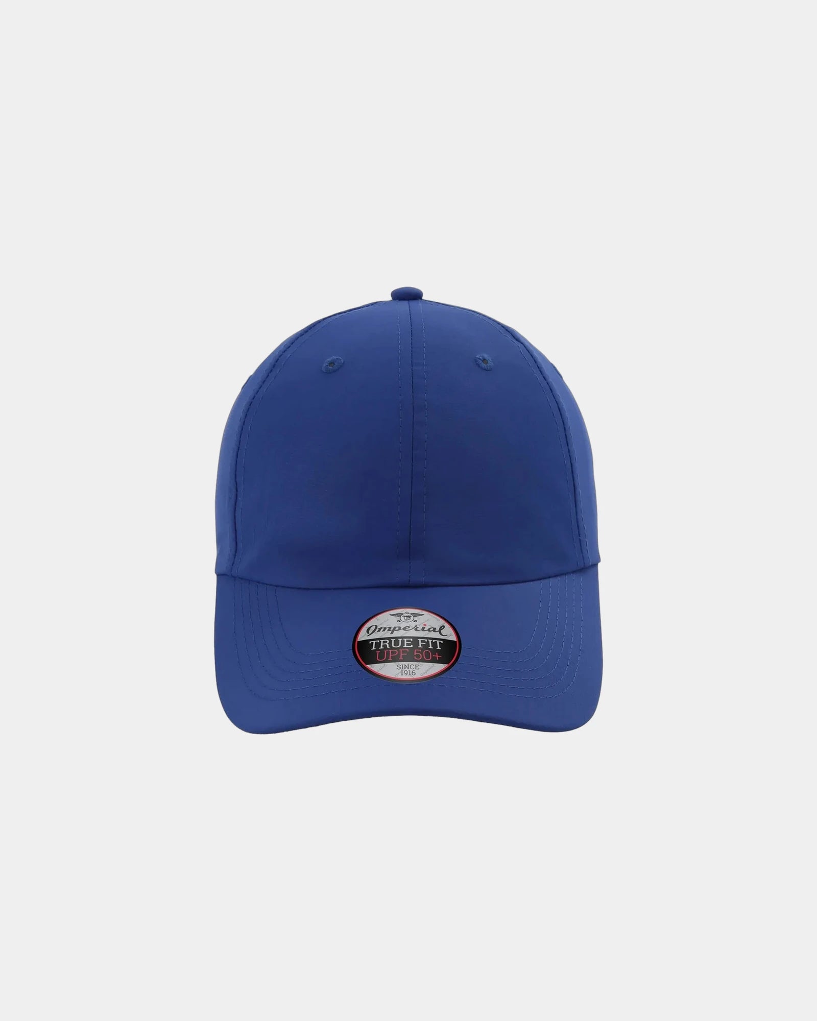 Custom recycled polyester performance cap UPF 50+ - Cobalt