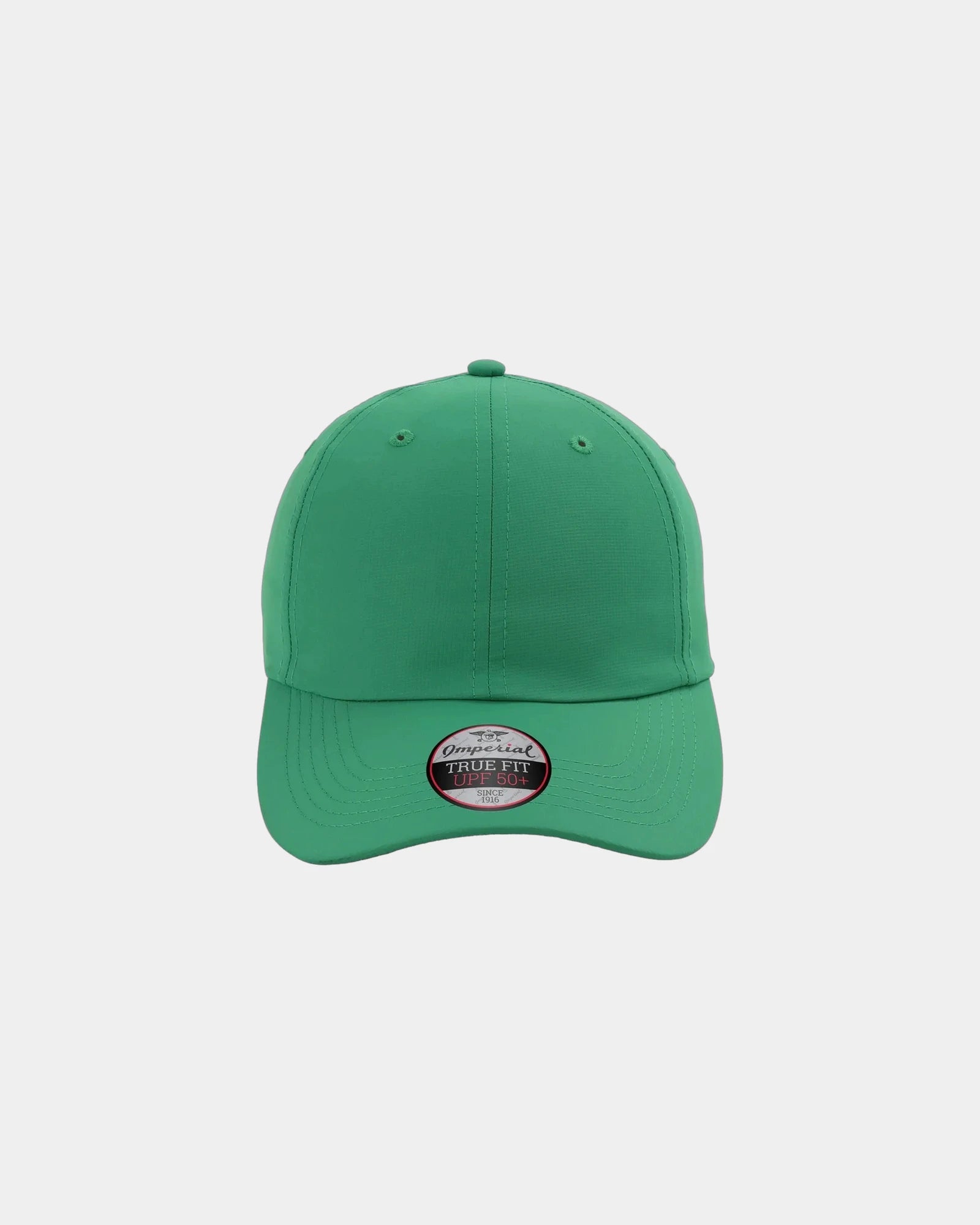 Custom recycled polyester performance cap UPF 50+ - Green