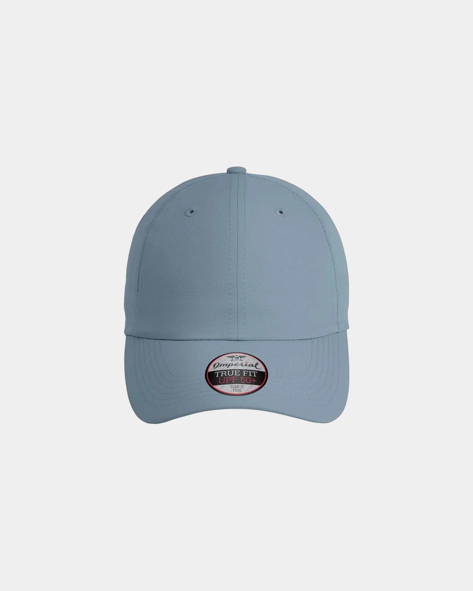 Custom recycled polyester performance cap UPF 50+ - Breaker Blue