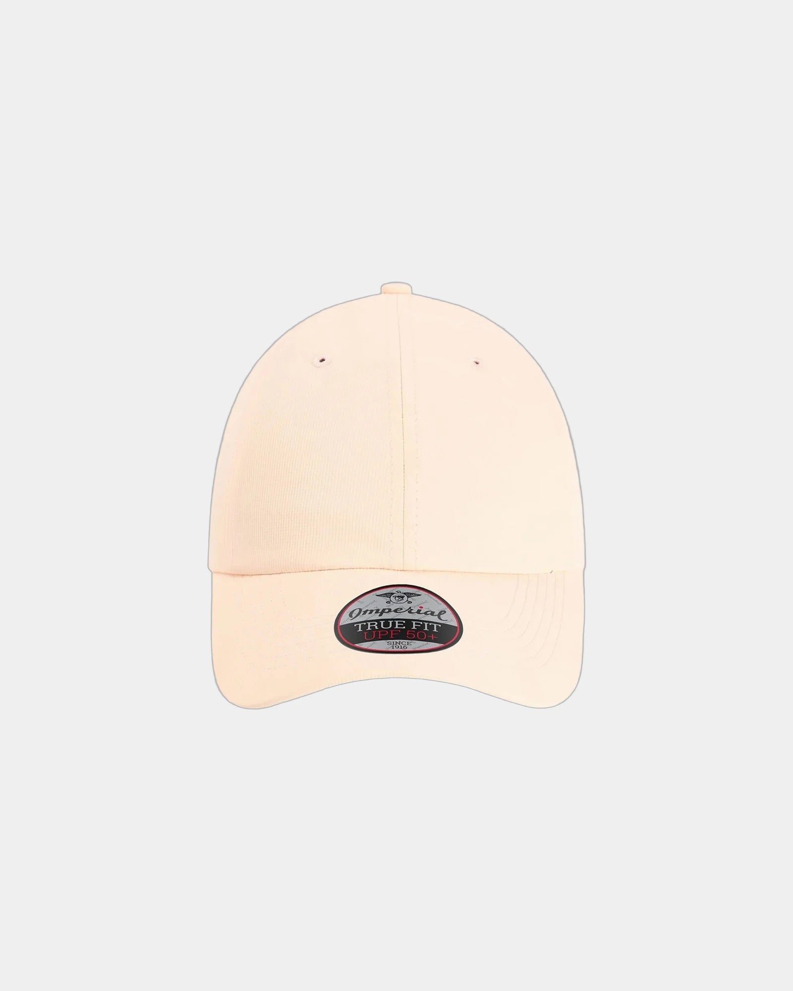 Custom recycled polyester performance cap UPF 50+ - Peach