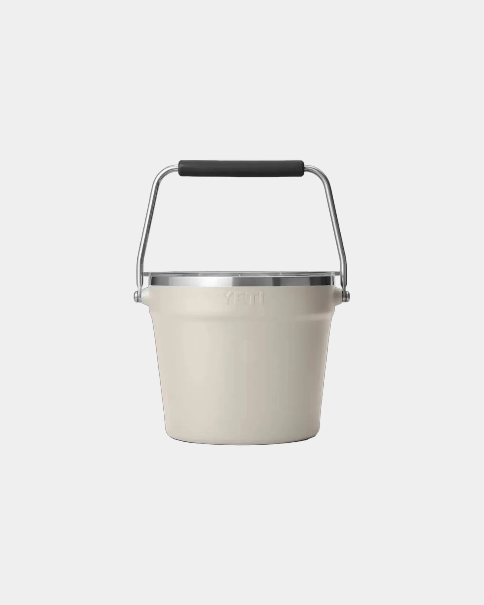 Custom stainless steel YETI Rambler Beverage Bucket - Cape Taupe