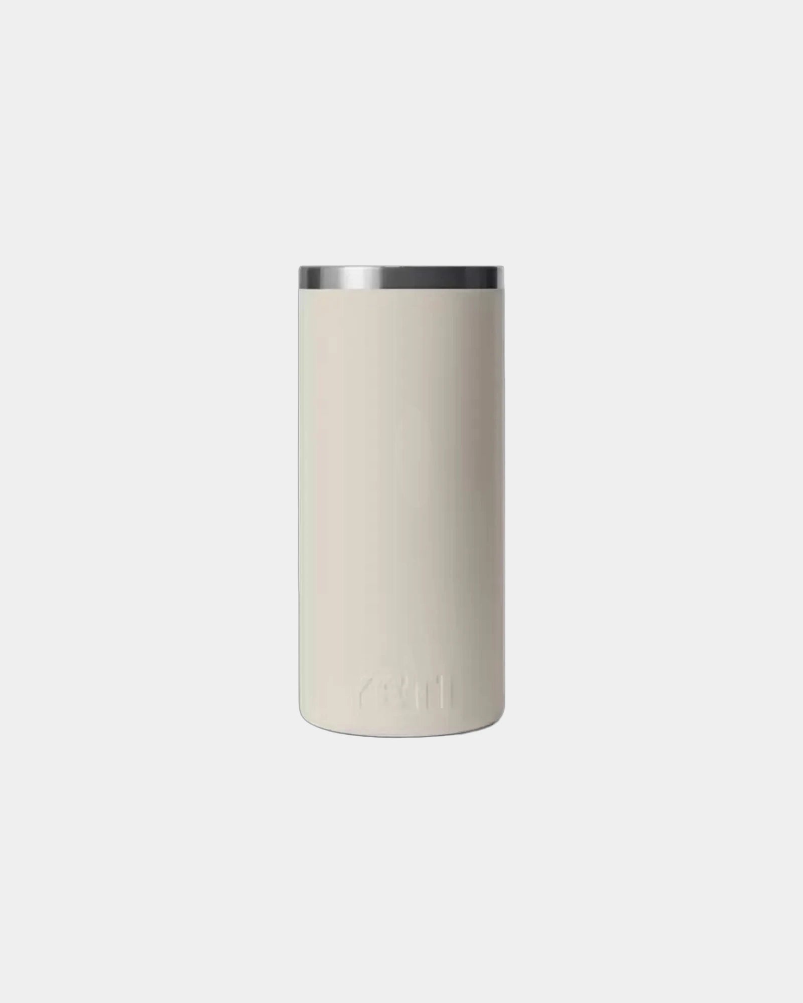 Custom stainless steel Yeti Rambler wine chiller - Cape Taupe