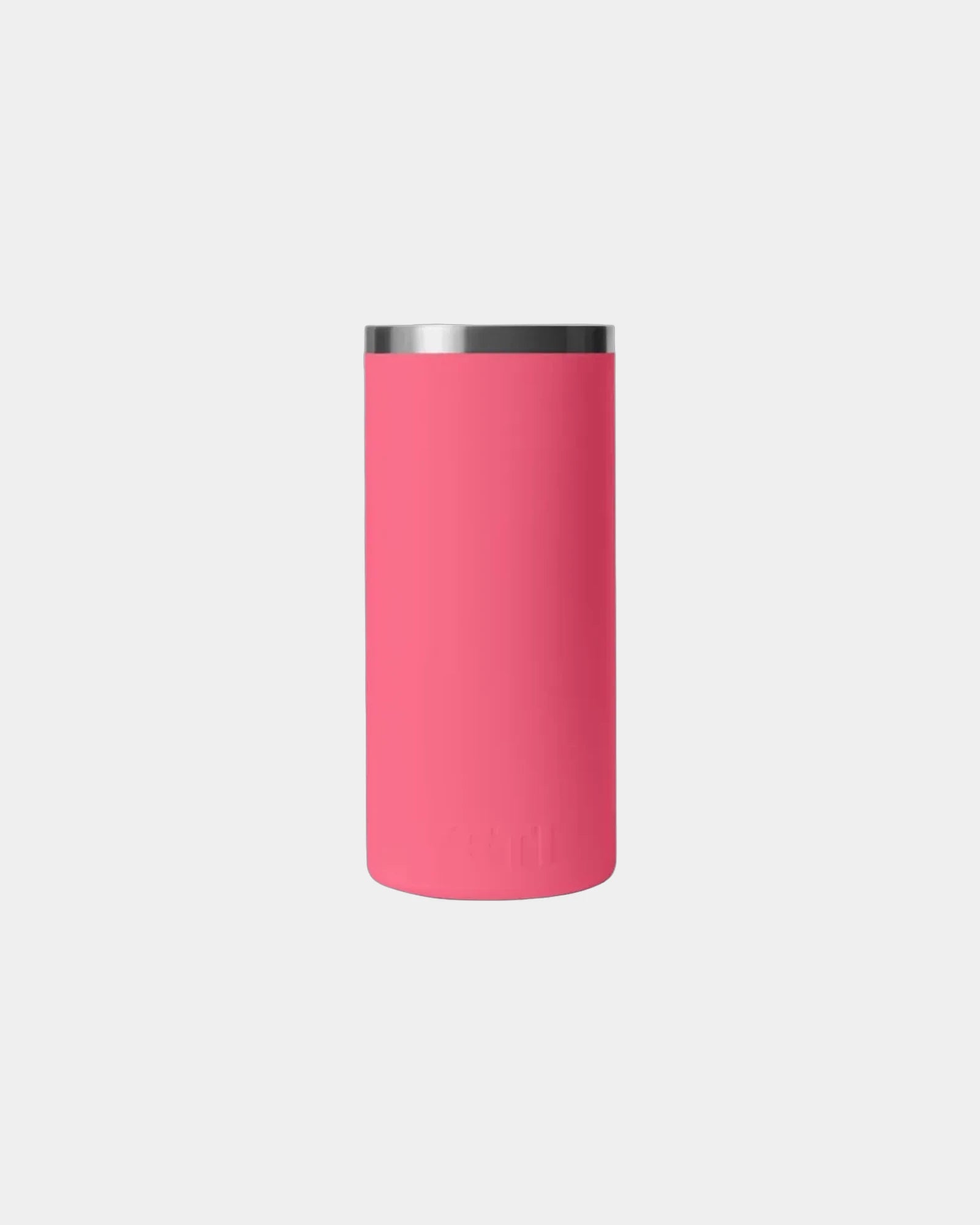 Custom stainless steel Yeti Rambler wine chiller - Tropical Pink