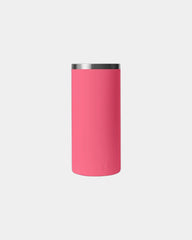 Custom stainless steel Yeti Rambler wine chiller - Tropical Pink